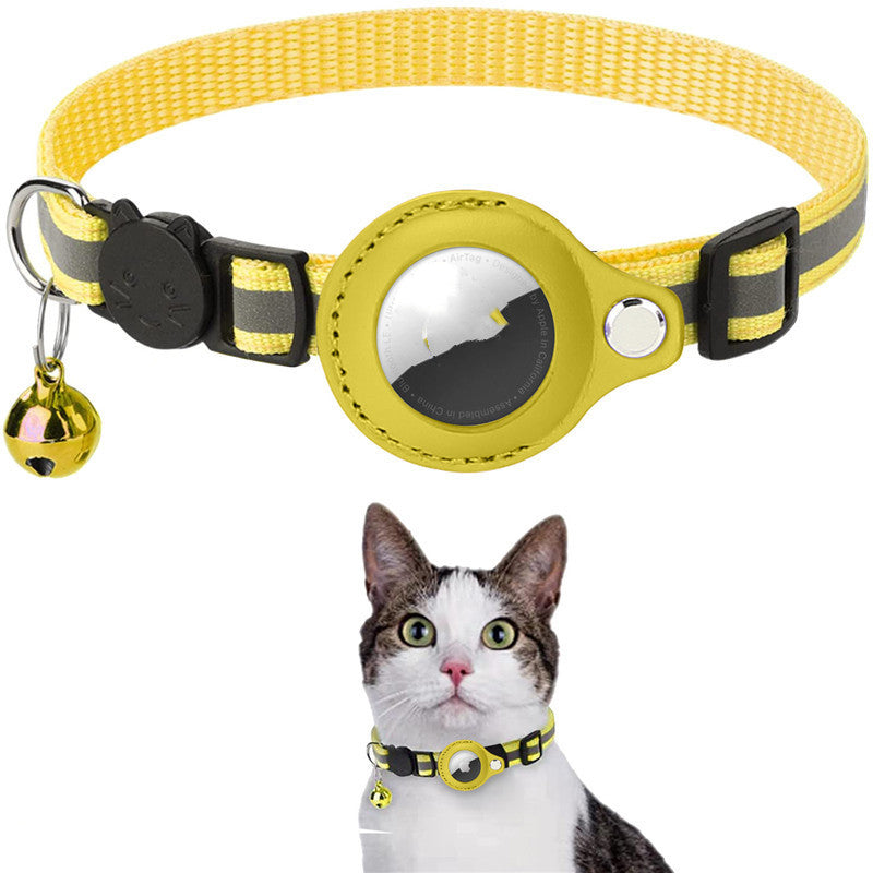 Reflective AirTag Collar - Waterproof Holder for Dogs & Cats