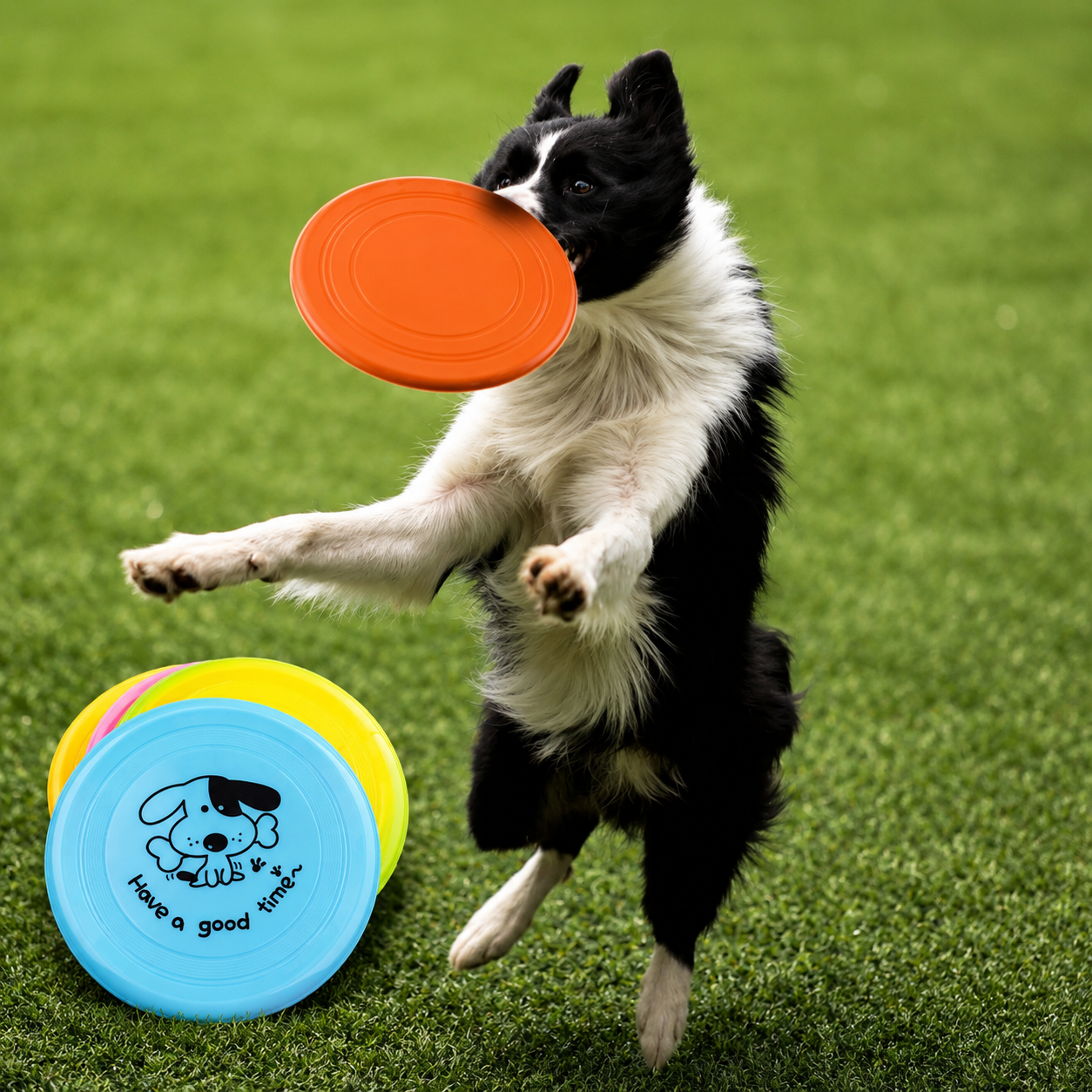 Silicone Flying Disc for Dogs – Flexible, Chew-Resistant Fetch Toy