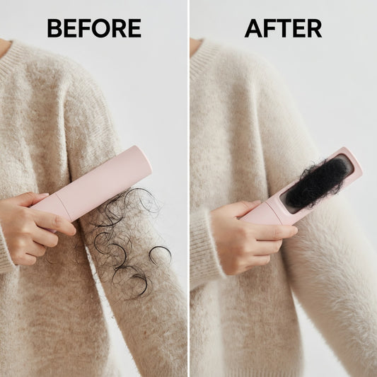 Rotating Cylinder Sticker Roller Electrostatic Brush Hair Removal Artifact Pet Hair Removal Brush Clothes Sticky Brush Hair Remover